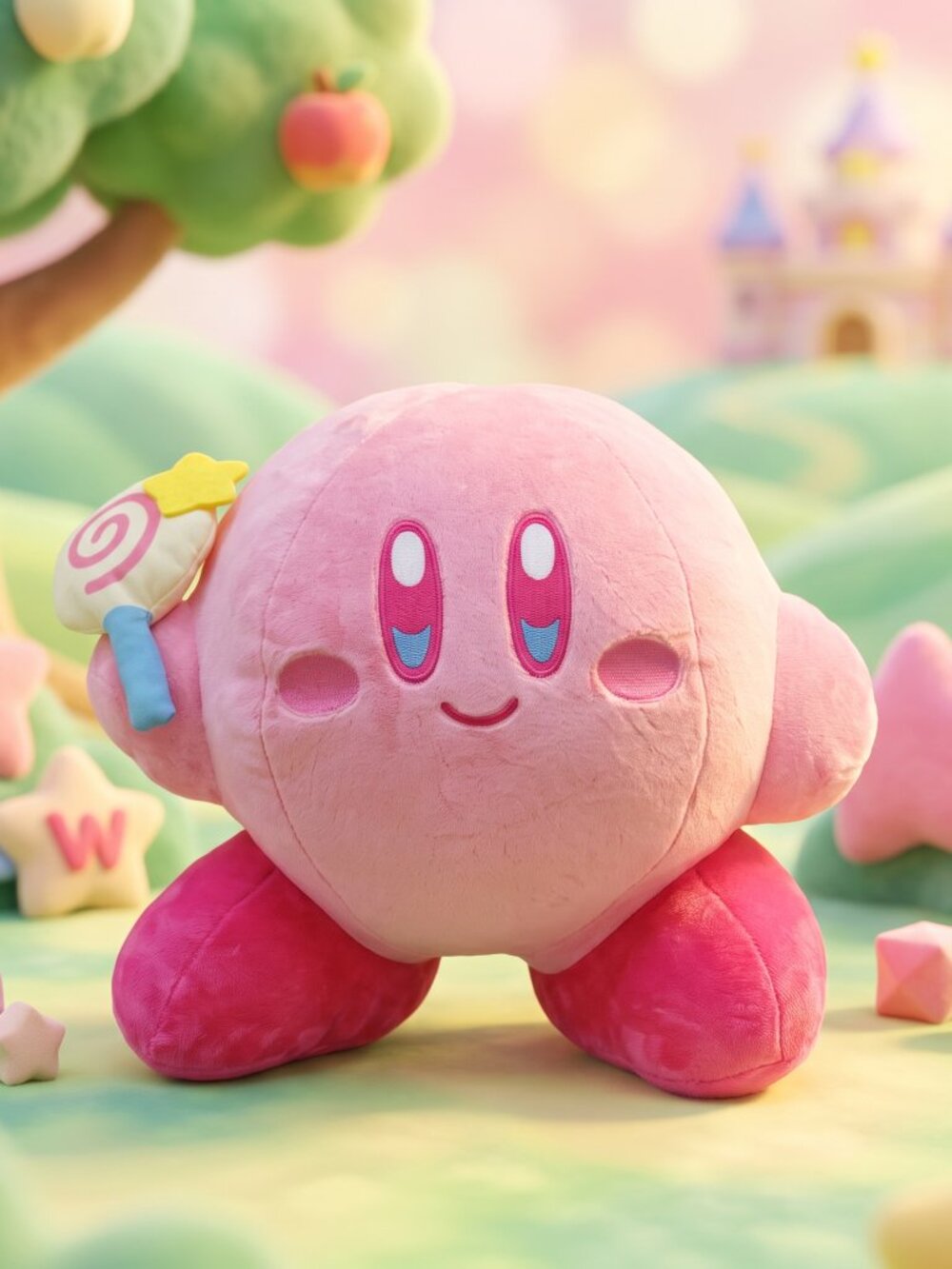 Kirby Muteki Suteki Closet Plush (Lollipop)